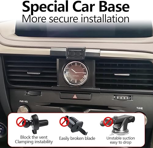 Miniatura 2 de Soporte para teléfono de coche para Lexus RX 350 450h 2016-2022 y Lexus RX 350L 450hL 2018-2022 Accesorios de automóvil, decoración interior,