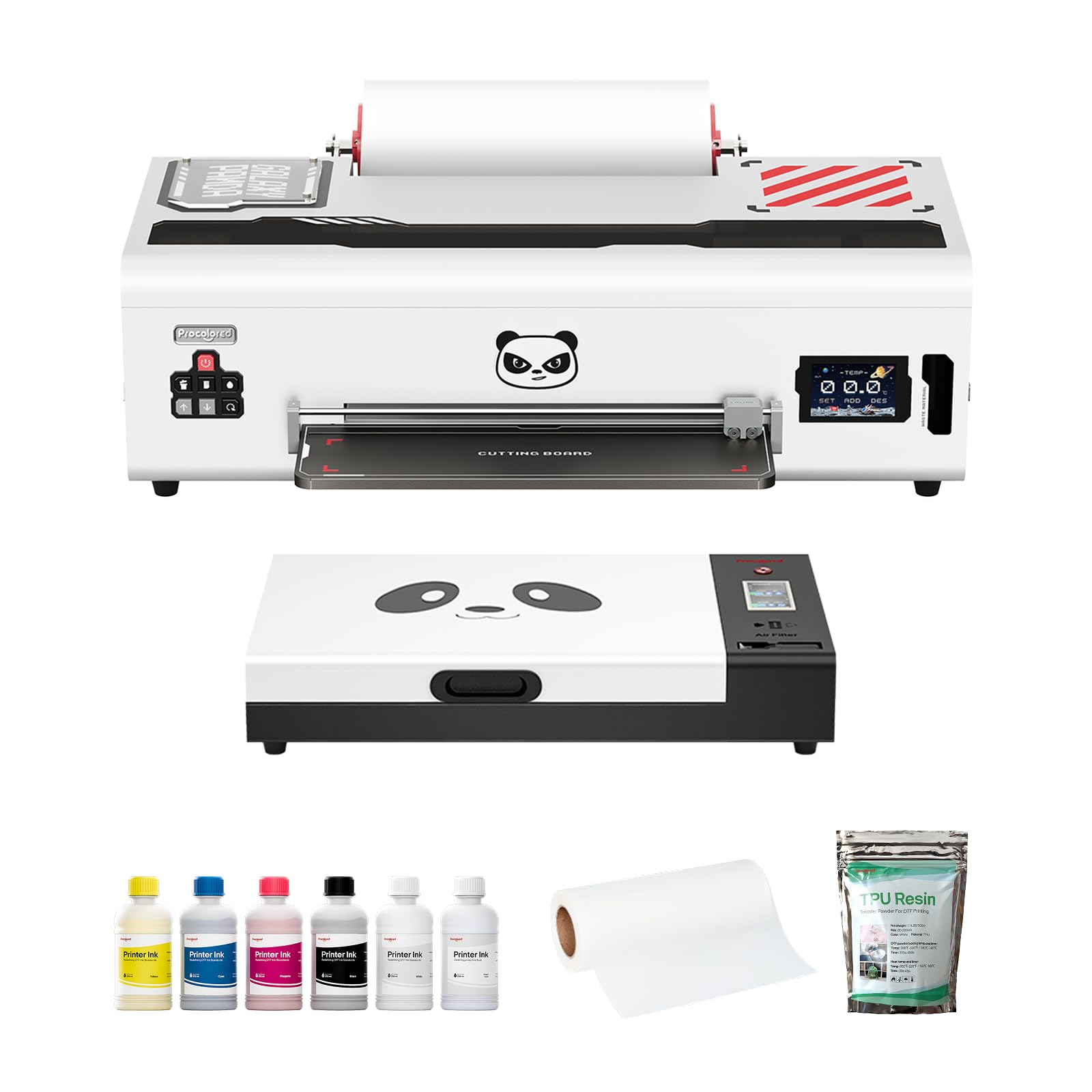 Procolored K13 Lite DTF Printer Bundle with DTF Oven, 13" A3 Apparel Printer, LiteHead Technology, White Ink Circulation, Auto Cleaning &amp; Complete DTF Printing Setup