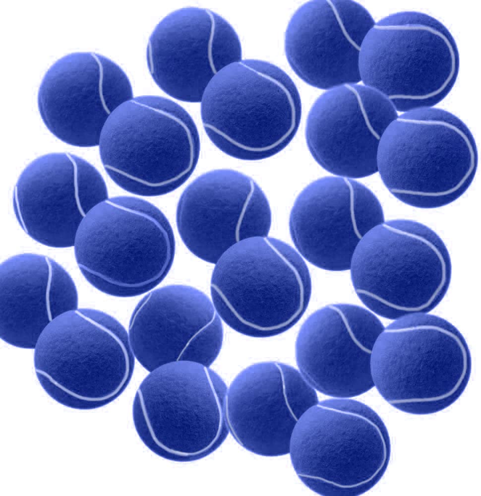 Swity HomeTennis Balls, 12/18/24/36 Pack Tennis Balls Standard Size Tennis Training Balls for Adults Kids Lessons Practice or Playing with Pet