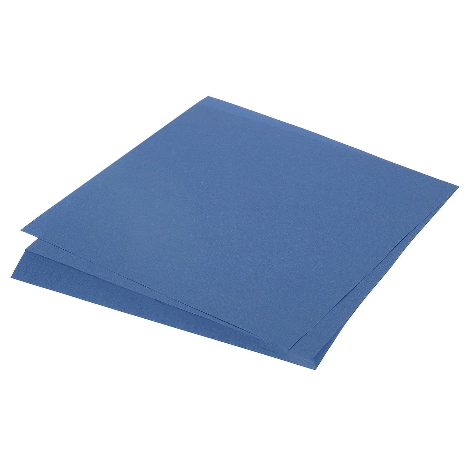sourcing map 75 Sheets Origami Paper Double Sided 8x8 Inch(19.5x19.5cm) 70GSM Origami Paper Square Sheet Easy Fold for Beginners DIY Arts Crafts Projects, Dark Blue