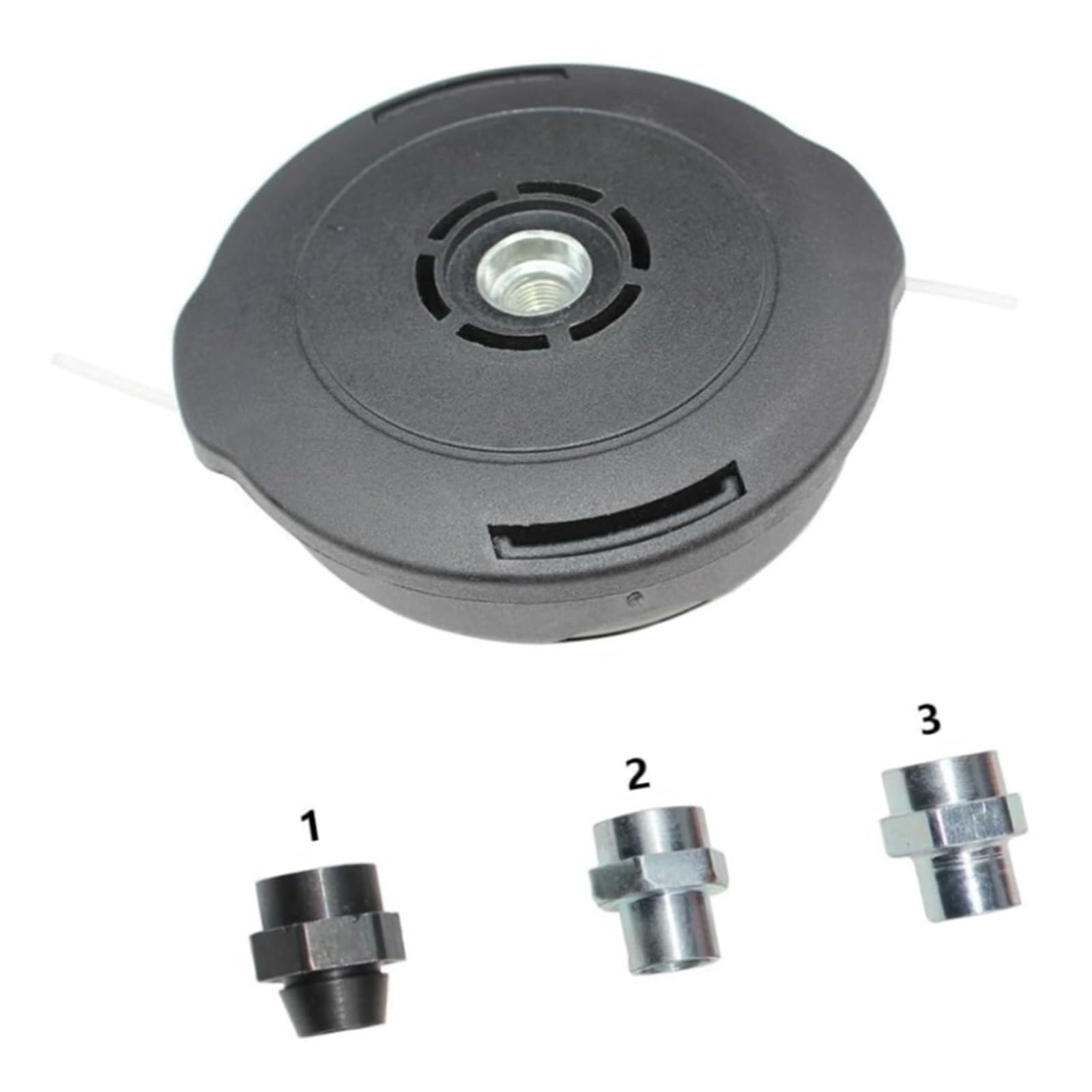Cabezal de corte for Husqvarna 252RX 253R 253RB 253RJ 265RX 32BL 32BT 333R 333RJ 333 Mark II 333RB Mark II 335FR 335LS 335LX 335R Reemplazo de cortador de hilo