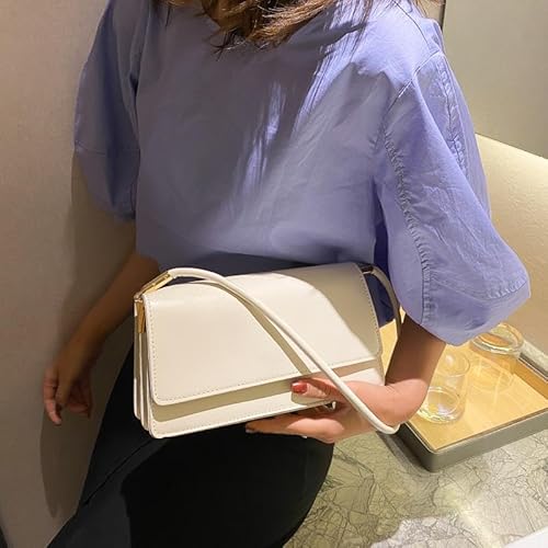 Mini Bolsa Feminina Tiracolo Celular Documentos Bolsa Ombro (Branco)