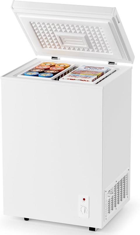 Bodacious BD/BC-100Q 5 cu ft Compact Freezer White