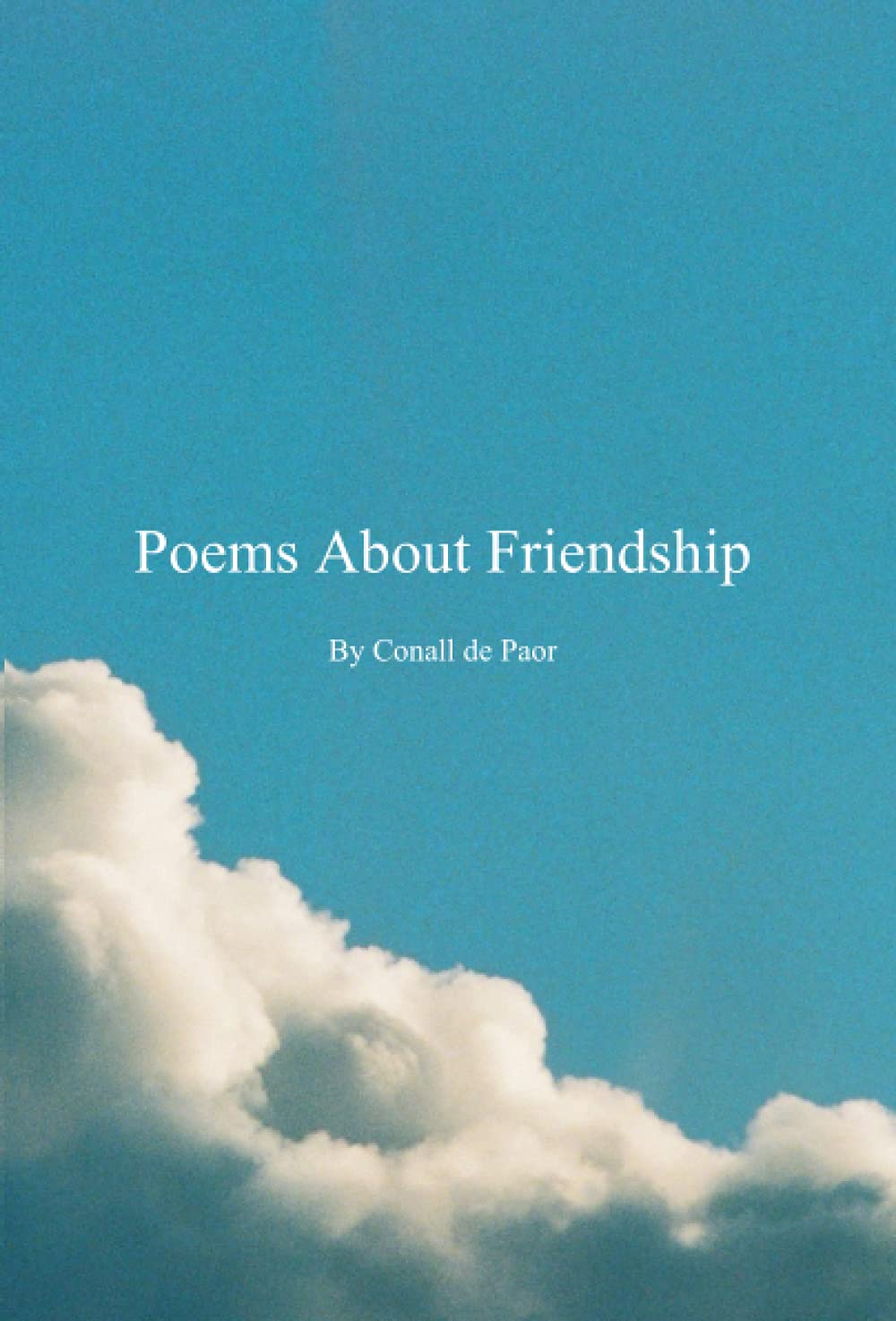 Poems About Friendship: As lived in final year
