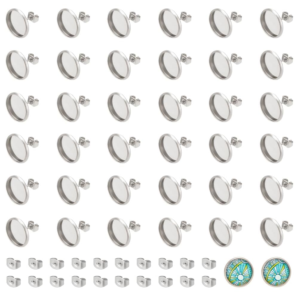 Componenti Per Orecchini In Acciaio Inossidabile 304 All'ingrosso - Foto 8