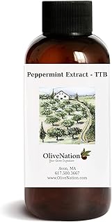 Pure Peppermint Oil Extract - TTB-Approved for Brewing - Water Soluble Mint Flavoring - PG Free - Non-GMO - Gluten Free - ...