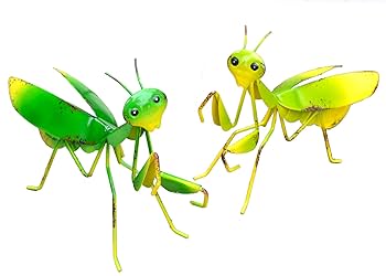 Amazon.com : GIFTME 5 Metal Mantis Garden Yard Art Decor
