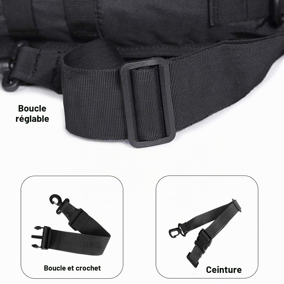 HAOMUK Tactical Sling Bag-028 sac à dos tactique Homme (lot de 1)