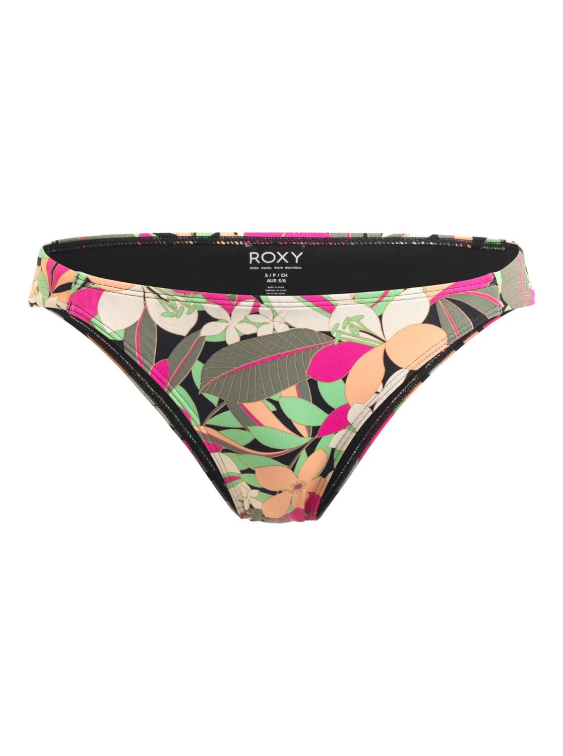 Roxy Printed Beach Classics - Braguita de Bikini de Cintura Baja para Mujer