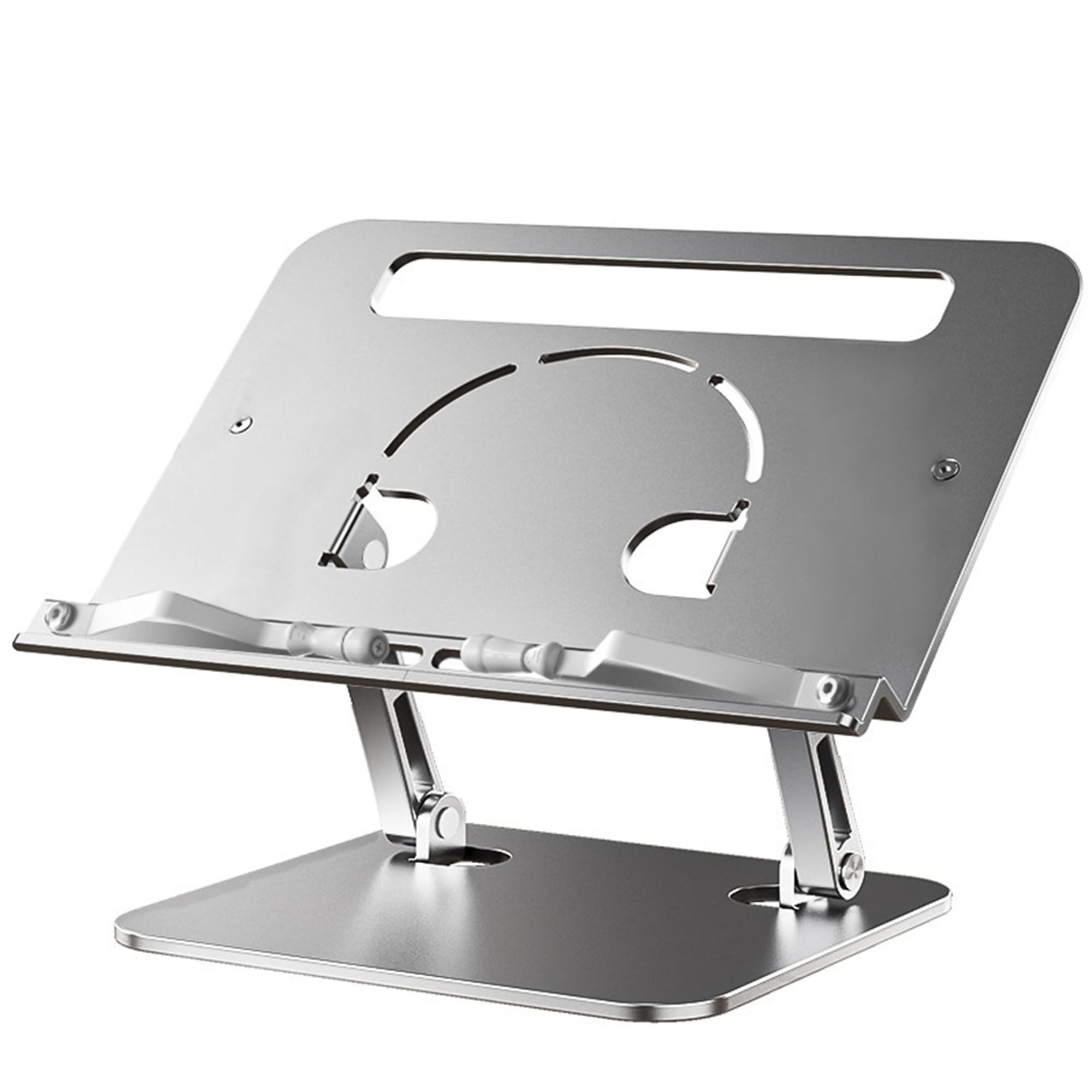 Hands Free Book Stand Flexible Folding Document Holder Adjustable Reading Height and Angle for Hard Covers, Paperbacks, CookBooks, TextBooks, Magazines