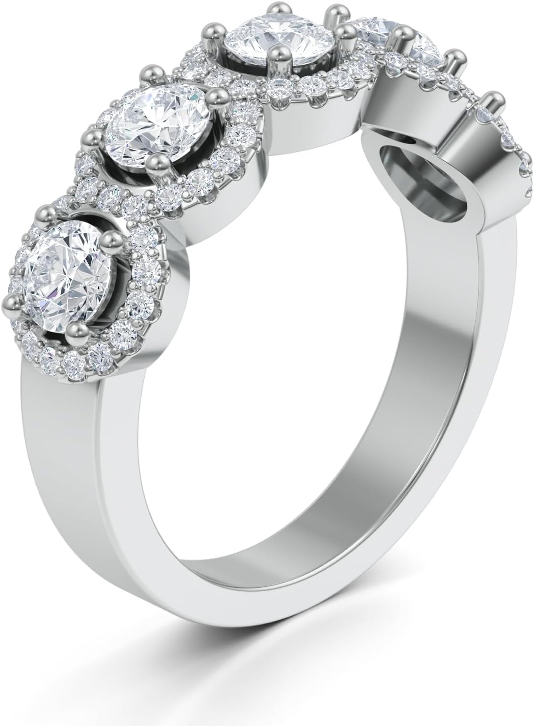 14K GOLD 1.50CT LAB GROWN DIAMOND BAND