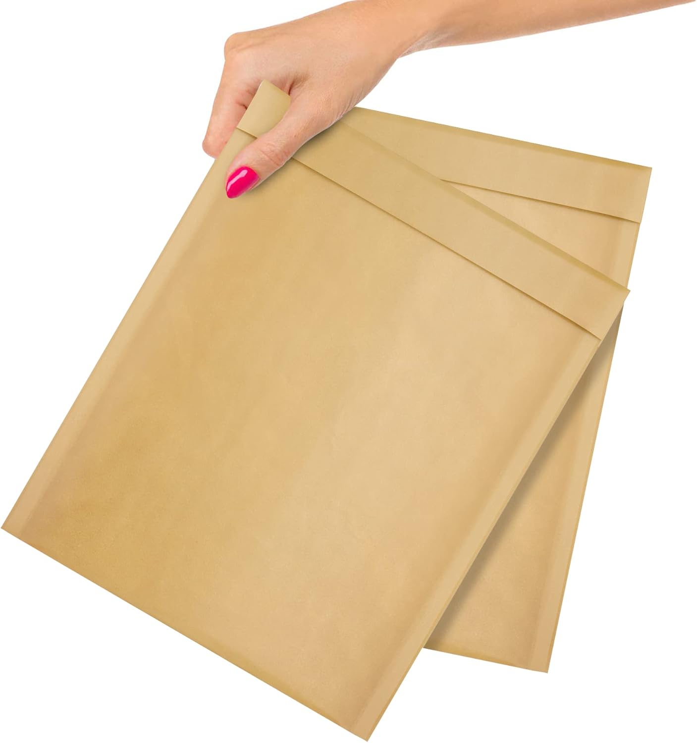 ABC Kraft Bubble Mailer 8.5 x 11 Inch. Pack of 25 Brown