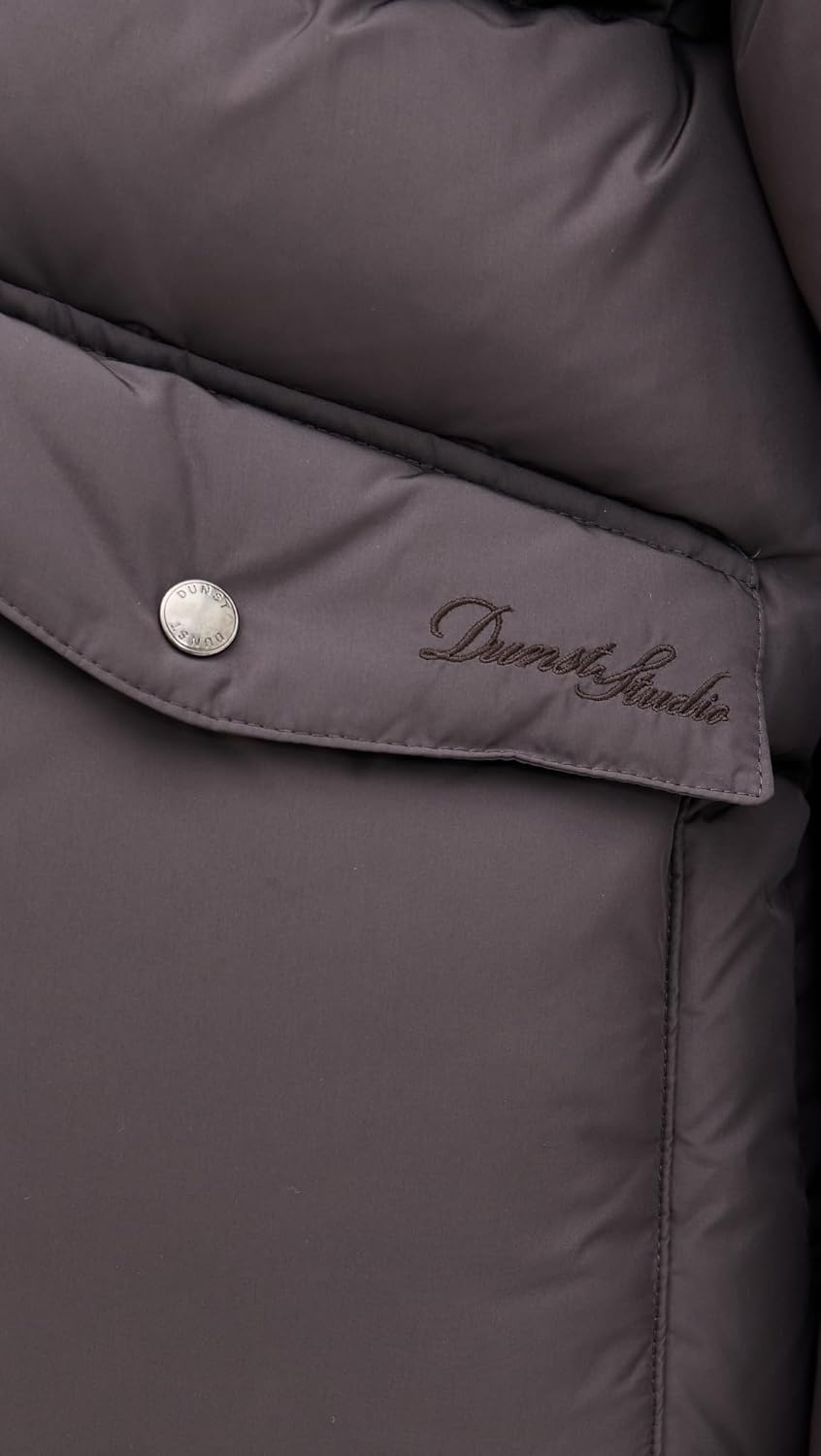 DUNST Women's Fur Detachable Goose Down Jacket - Image 6