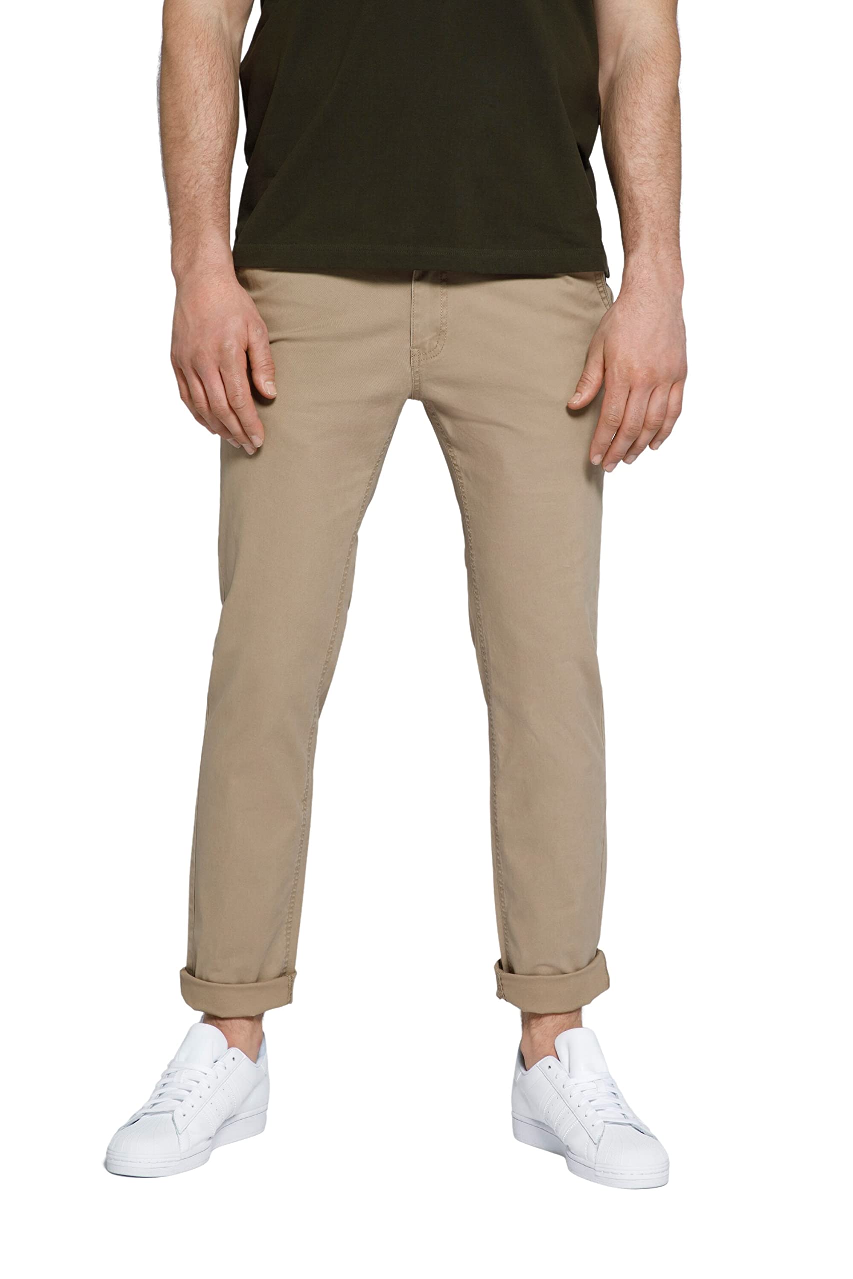 STHUGE Chino Hose, Bauchfit, Modern Straight Fit, 4 Pocket 797533