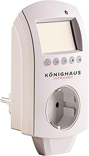 Könighaus Infrared Thermostat – 7 Days Programming – with Open Window Detection