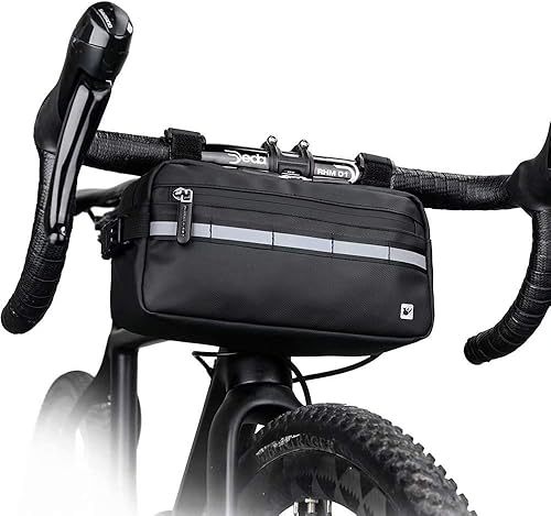 Miniatura 2 de Rhinowalk Bolso de manillar de bicicleta multifunción Bolsa frontal 3L Bolsa de marco de bicicleta Bolsa de hombro impermeable Bolso de cintura
