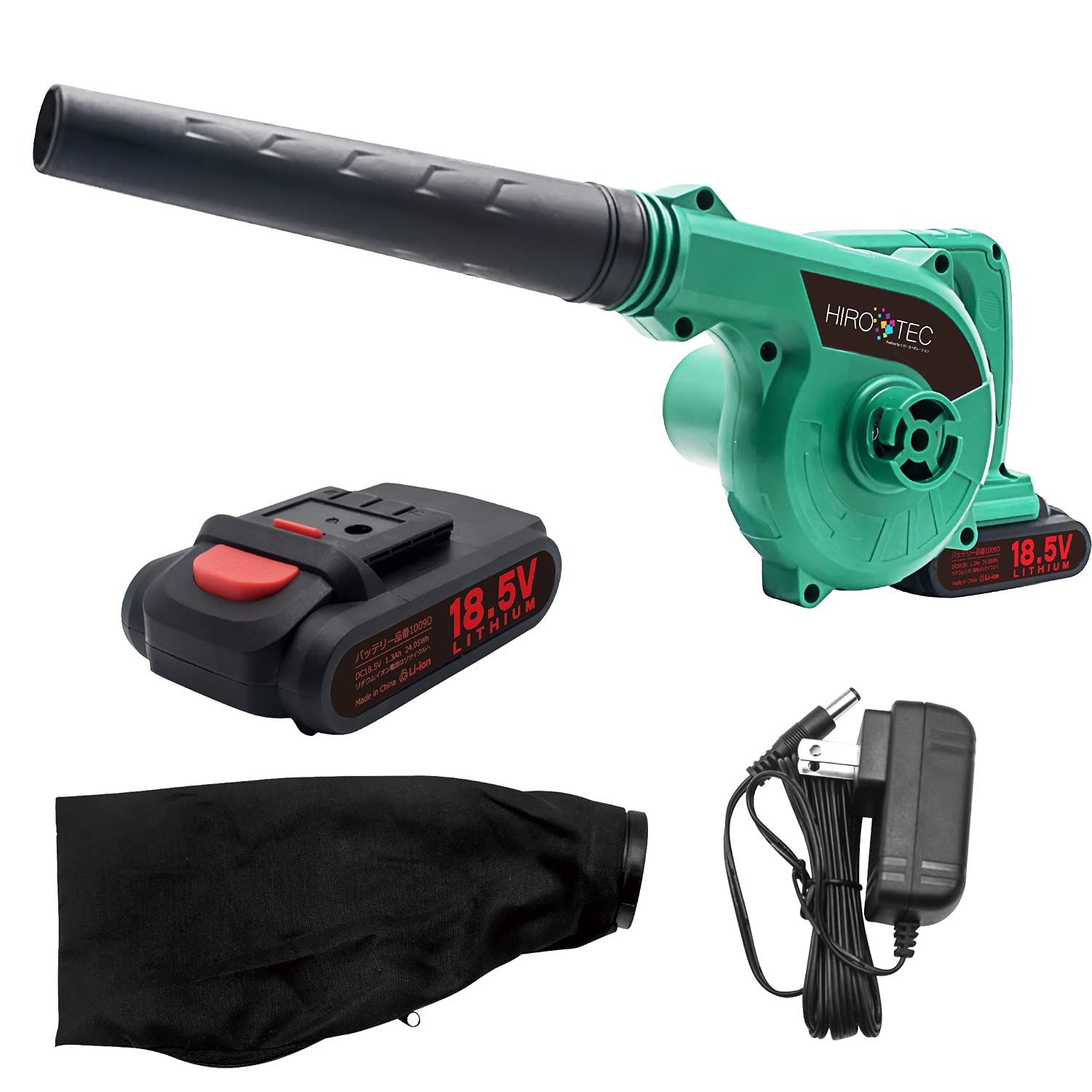 セール品 ブロワー コードレス 充電式 21V バッテリー2個付き