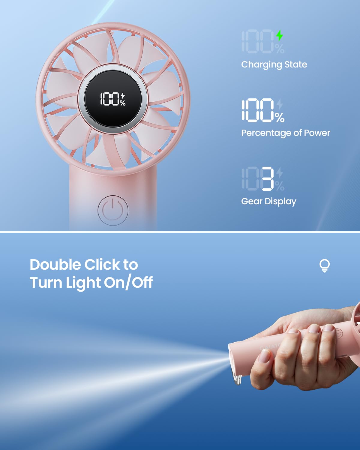 ポータブル小型デスクファン 家庭用加湿スプレー水冷ファンLEDナイトライト ポータブル小型デスクファン 家庭用加湿スプレー水冷ファンLED