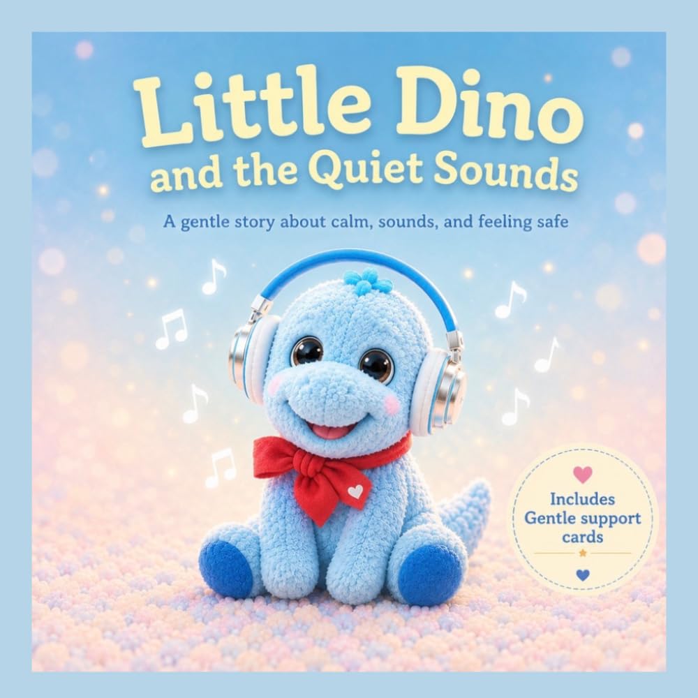Little Dino and the Quiet Sounds: A gentle story about calm, sounds, and feeling safe
