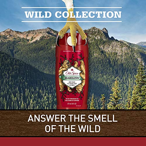 Body Wash For Men By Old Spice, Wild Collection Men's Body Wash, Bearglove, 16 Fl Oz (Pack Of 4) #TOP2