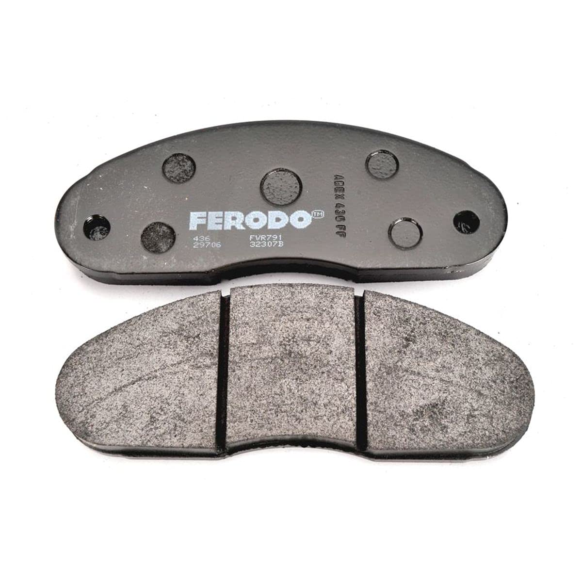 FERODO Juego de pastillas de freno Delantero no preparado para indicador de desgaste con accesorios FVR791 Juego de pastillas de freno Compatible con RENAULT Trafic 1 Bus T5, T6, T7, RENAULT TRUCKS