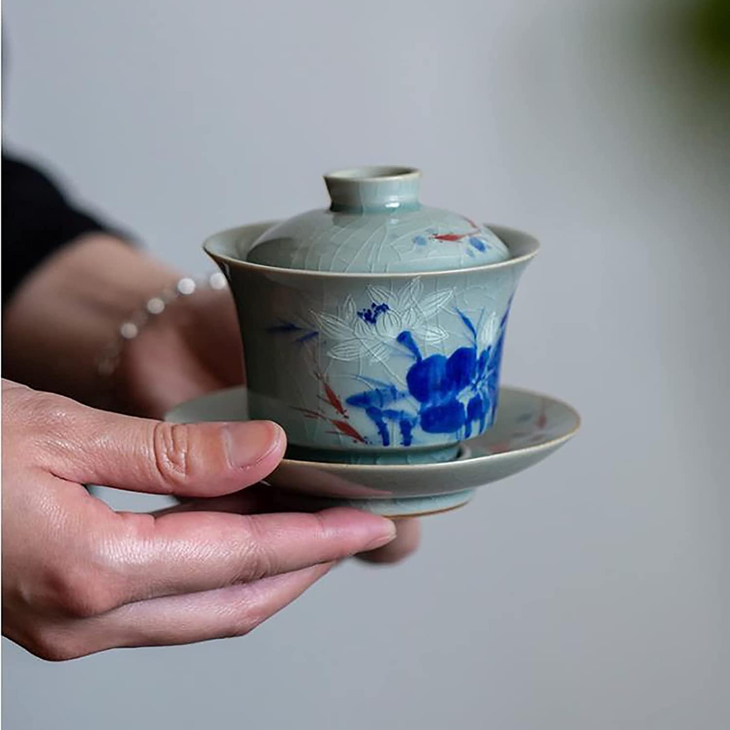 Tasse à thé, Bols, bol à thé classique en porcelaine, poterie ancienne rétro