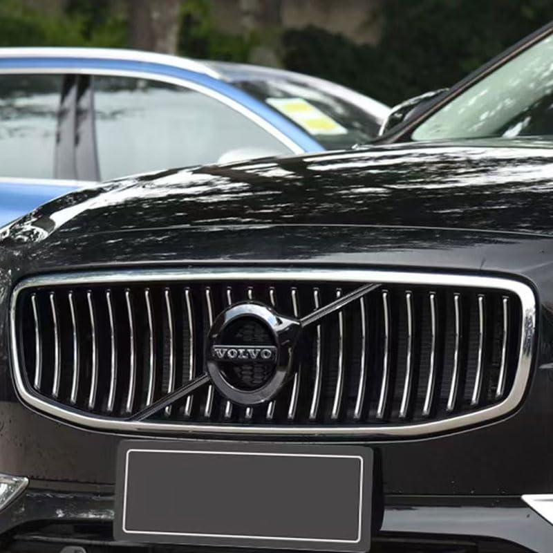 Auto Emblema per Volvo XC90 2015-2019, Stemmi Decorazioni Ricambio Logo Cofano Anteriore Stemma Badge Adesivo 3D Alfabeto Bagagliaio Posteriore Emblema Distintivo Adesivi,B