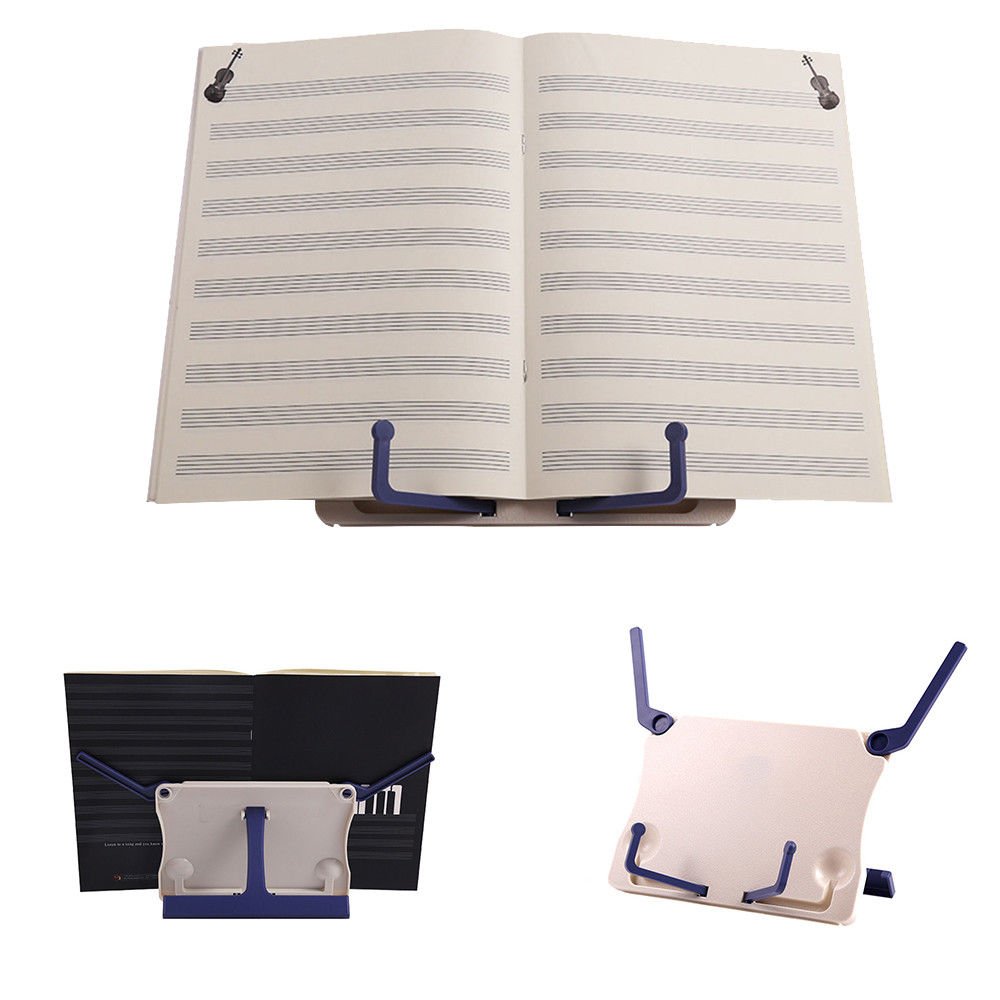 FidgetGearFolding Adjustable Desktop Sheet Music Stand Holder Table Top