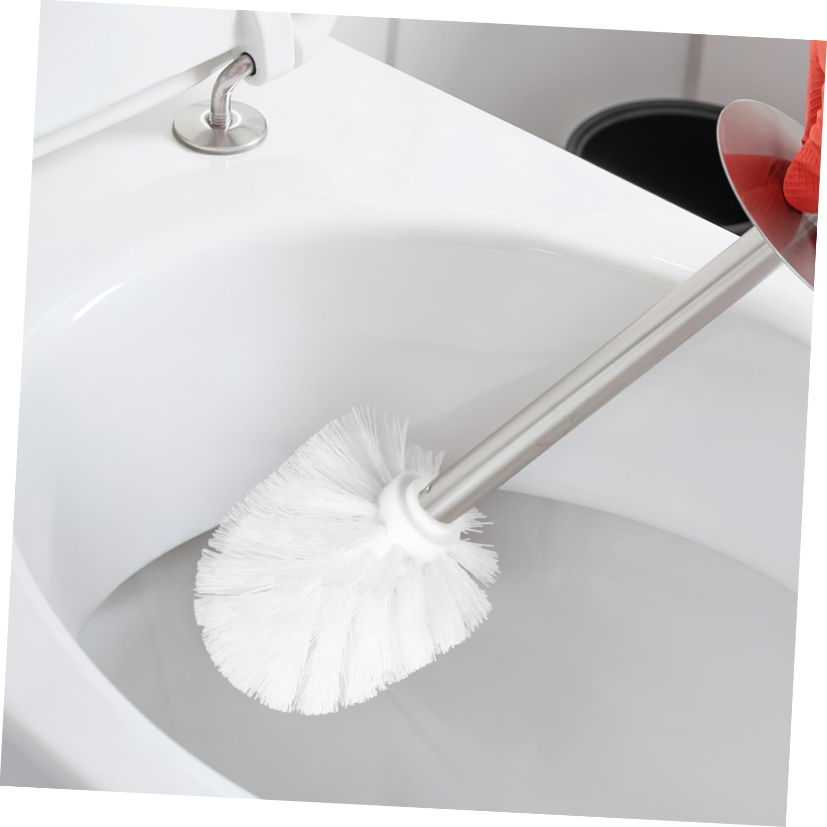 Toilettenbürste Ersatzköpfe Set für Badezimmer Reinigung, PVC Bürstenköpfe 3 Stück