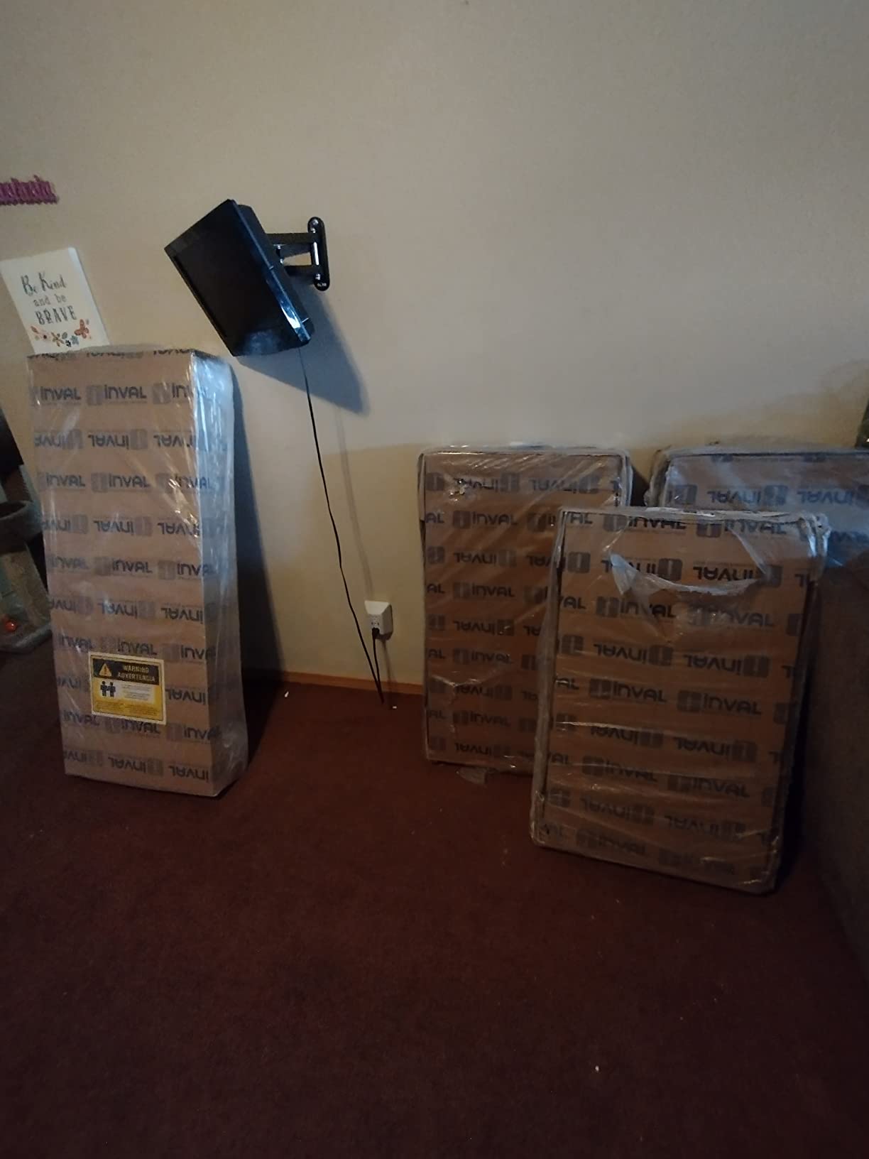 62/mo Finance Inval Shaker Style 4Piece Buffet Storage System Wide