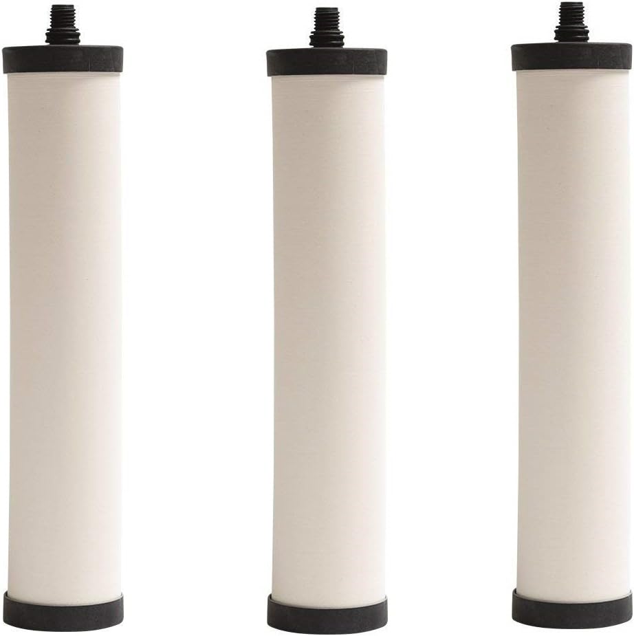 Franke FRC06 Undersink Water Filtration Filter for FRCNSTR, Chlorine Removal (Pack of 3)