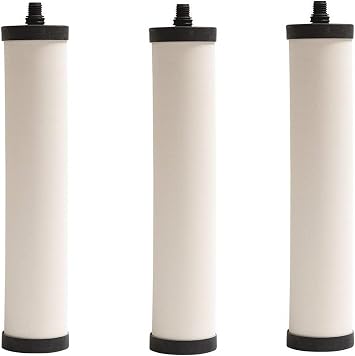 Franke FRC06 Undersink Water Filtration Filter for FRCNSTR, Chlorine Removal Pack of 3