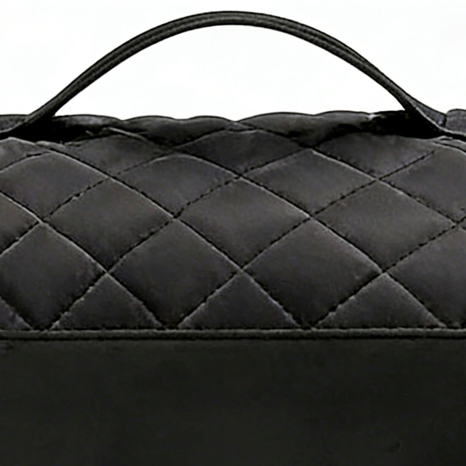 Trucco da Viaggio - Zuppa di stoccaggio articoli da toeletta dése Trucco, design portatile, organizer per cosmetici | Custodia da viaggio per affari Hotel Bagno Palestra Doccia AV, nero, Consulte la