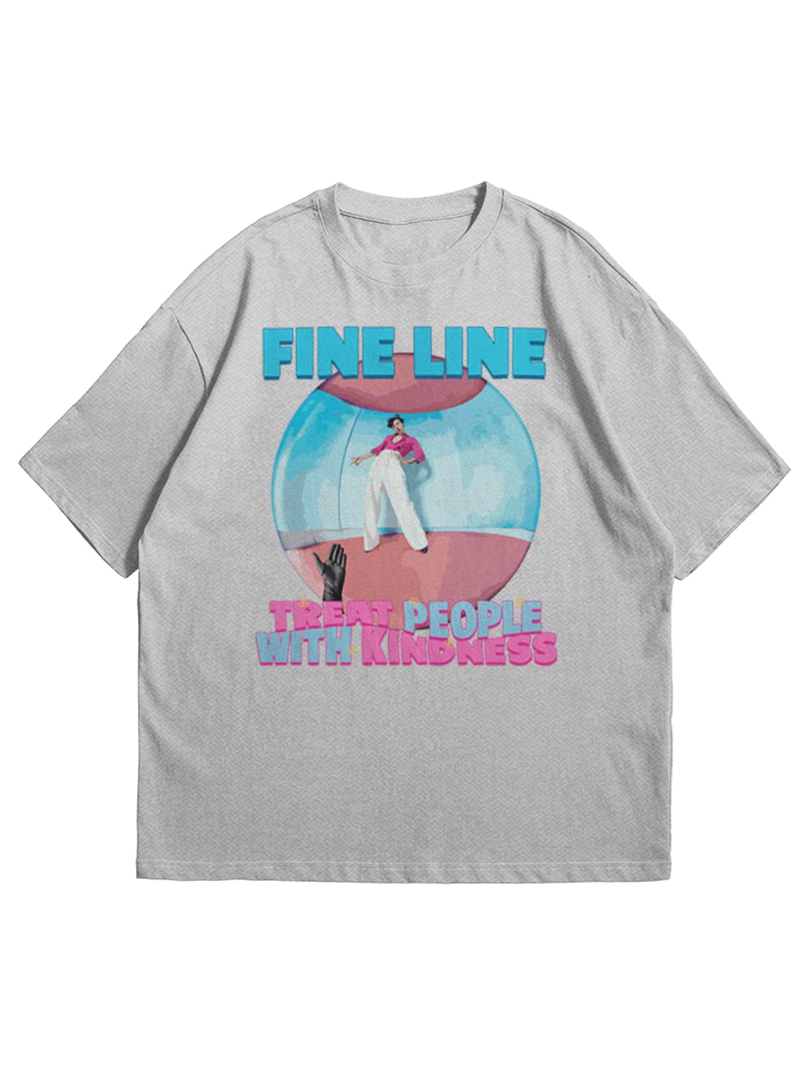 AirDropUnisex Oversized Music Harry T-Shirt 1869