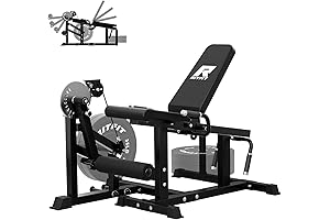 RITFIT Leg Extension and Curl Machine: The Ultimate Leg Workout Equipment for Home Gyms