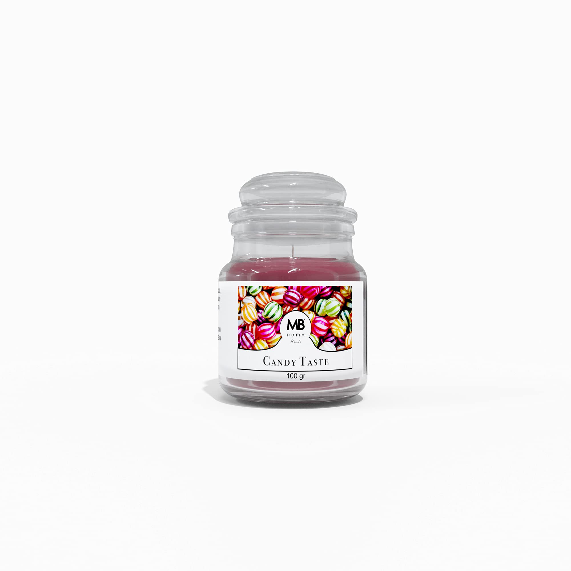 Italian Bed Linen “MB Home Basic” Candles, CANDY TASTE, 100 grams