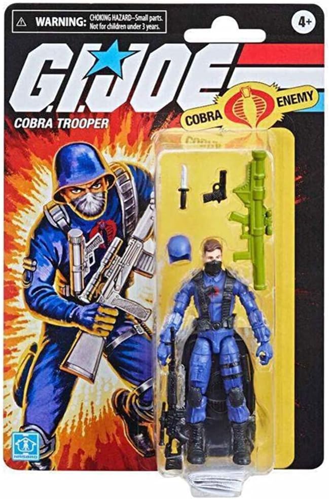 G.I. Joe Retro Cobra Trooper (Cobra Enemy) 3.75 Inch Exclusive Action Figure