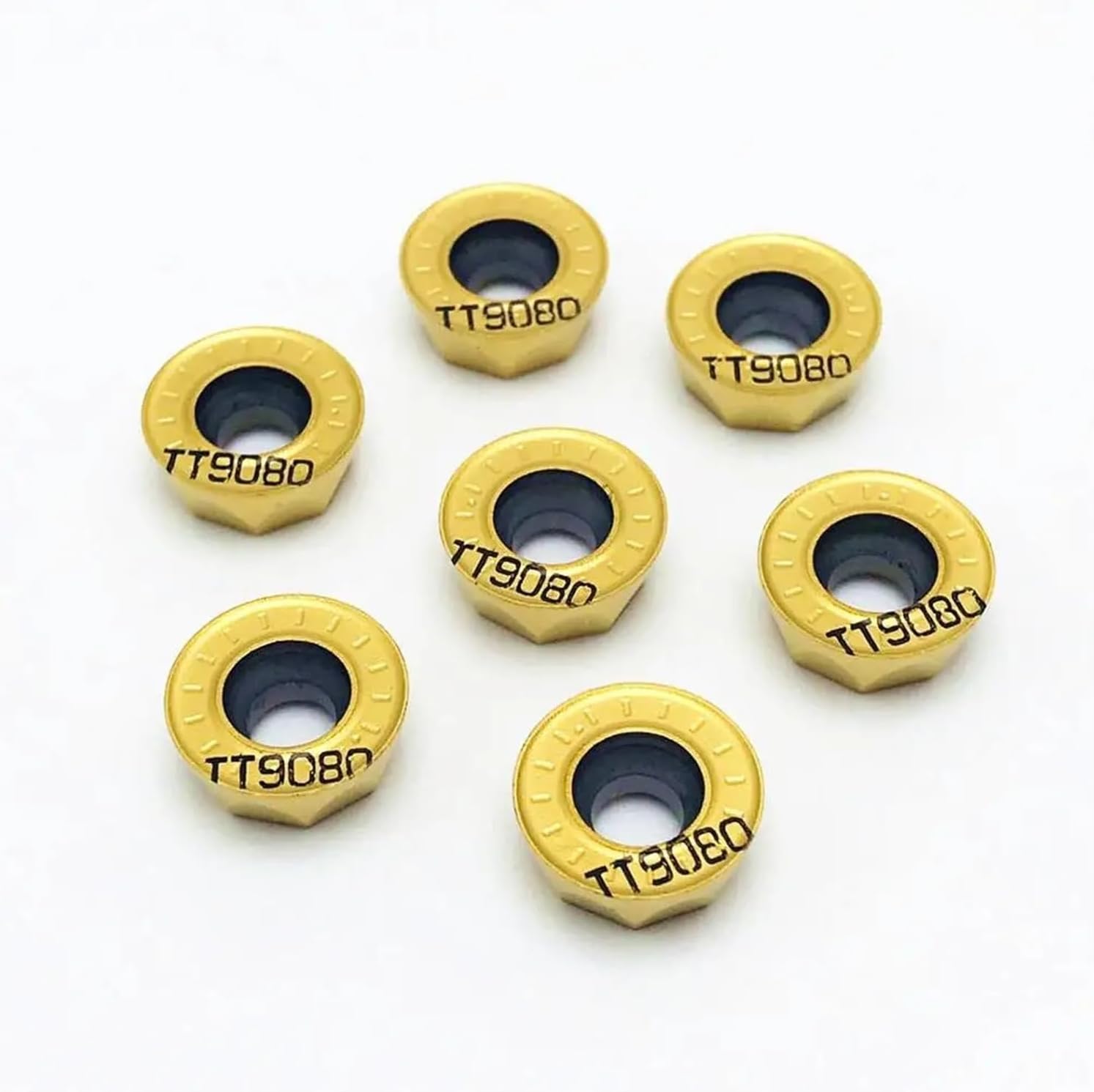 10PCS RPMT1204M C TT9080 Inner Corner R6 Carbide Turning Tools RPMT1204 MC Metal CNC Turning Parts RPMT