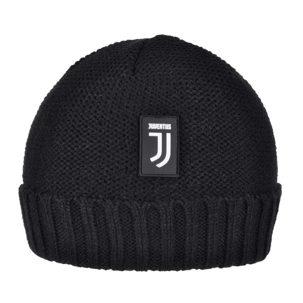 Cappello Skipper a Maglia Juventus con Logo in Gomma