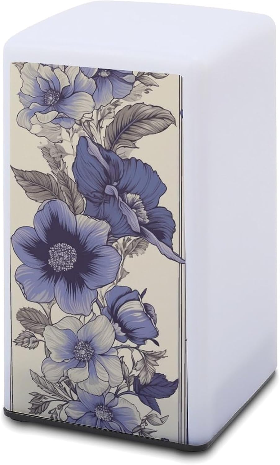 Desk Lamp for Office Home Dimmable Small Desk Lamp Striped Purple Pattern Battery Operated Lamp for Reading Study Work