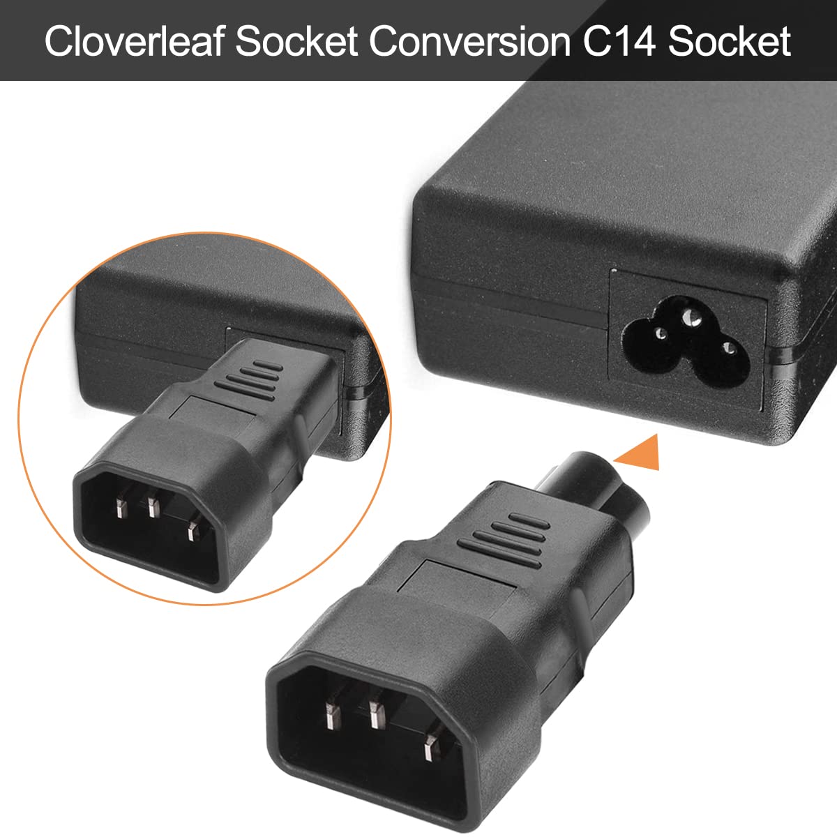 Amazon.co.jp: Xiatiaosann 電源変換プラグミッキー型3ピン - IEC14