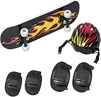 SKATE INFANTIL PEQUENO FOGO LARANJA 60 CM | 1992