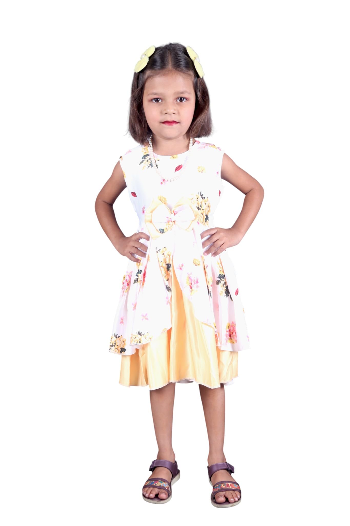 Buy Kids White Frock