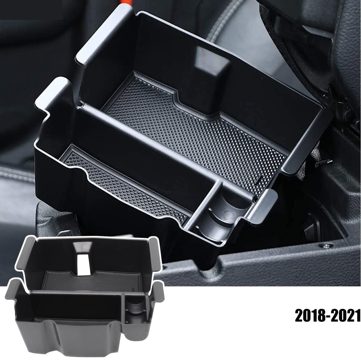 Organizador Consola Central Para Coche Palé Reposabrazos Caja Almacenamiento Contenedor Bandeja Para Jeep Para Wrangler Para Gladiador 2018 2019 2020 2021 Coche Consola Central Caja Reposabra