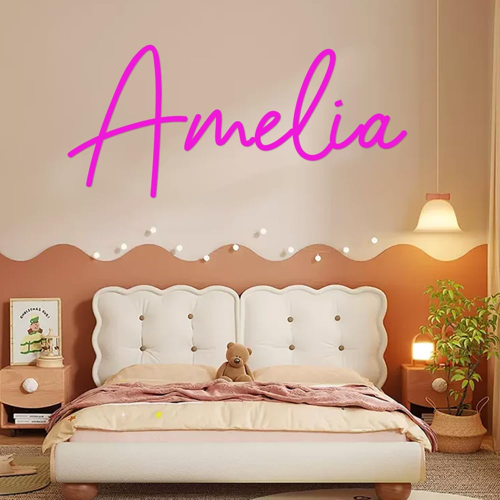 Adesivi Personalizzati Per Cameretta Con Nome E Iniziale - Decorazione Colorata Per Pareti