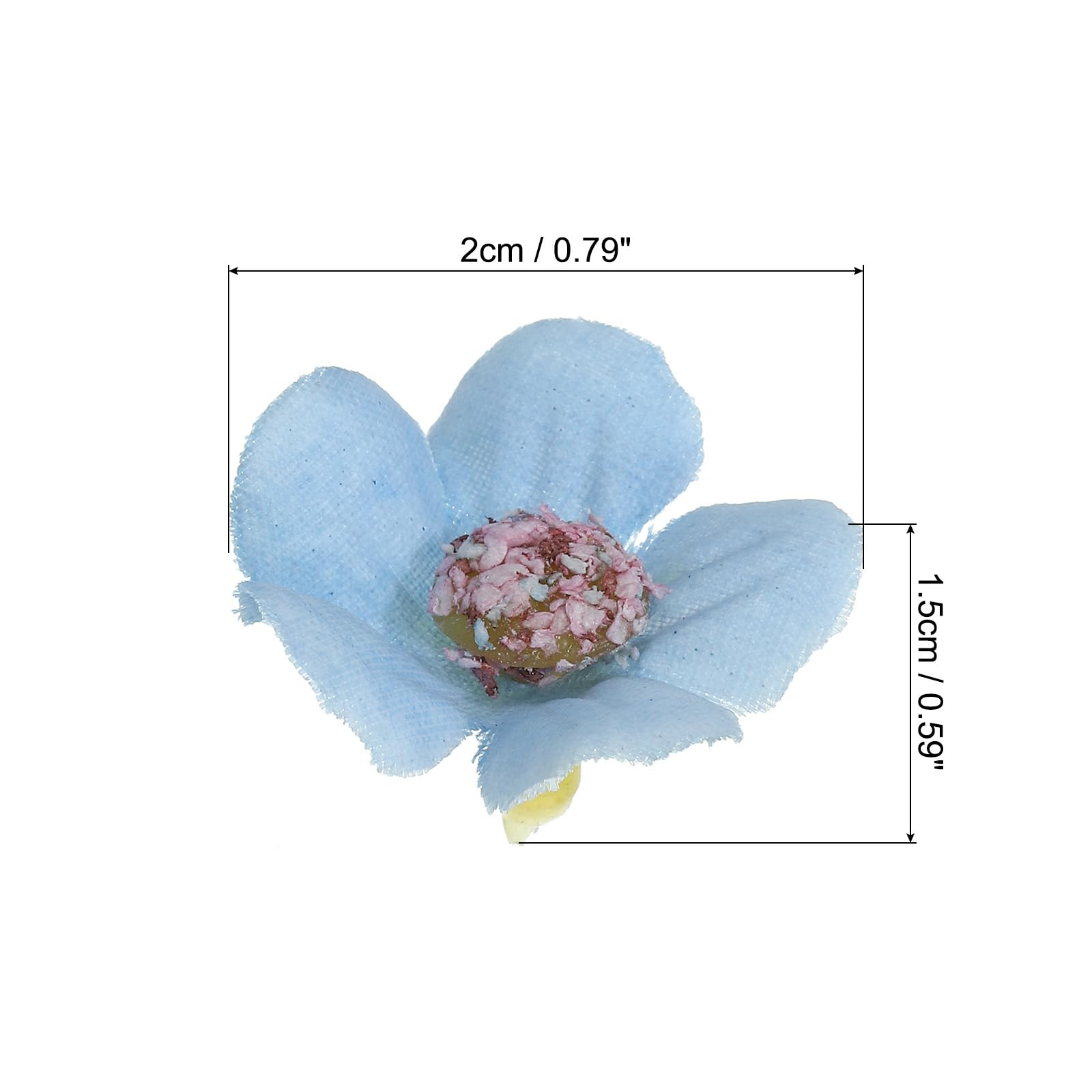 PATIKIL 0.79" Artificial Daisy Flower Heads - Image 2