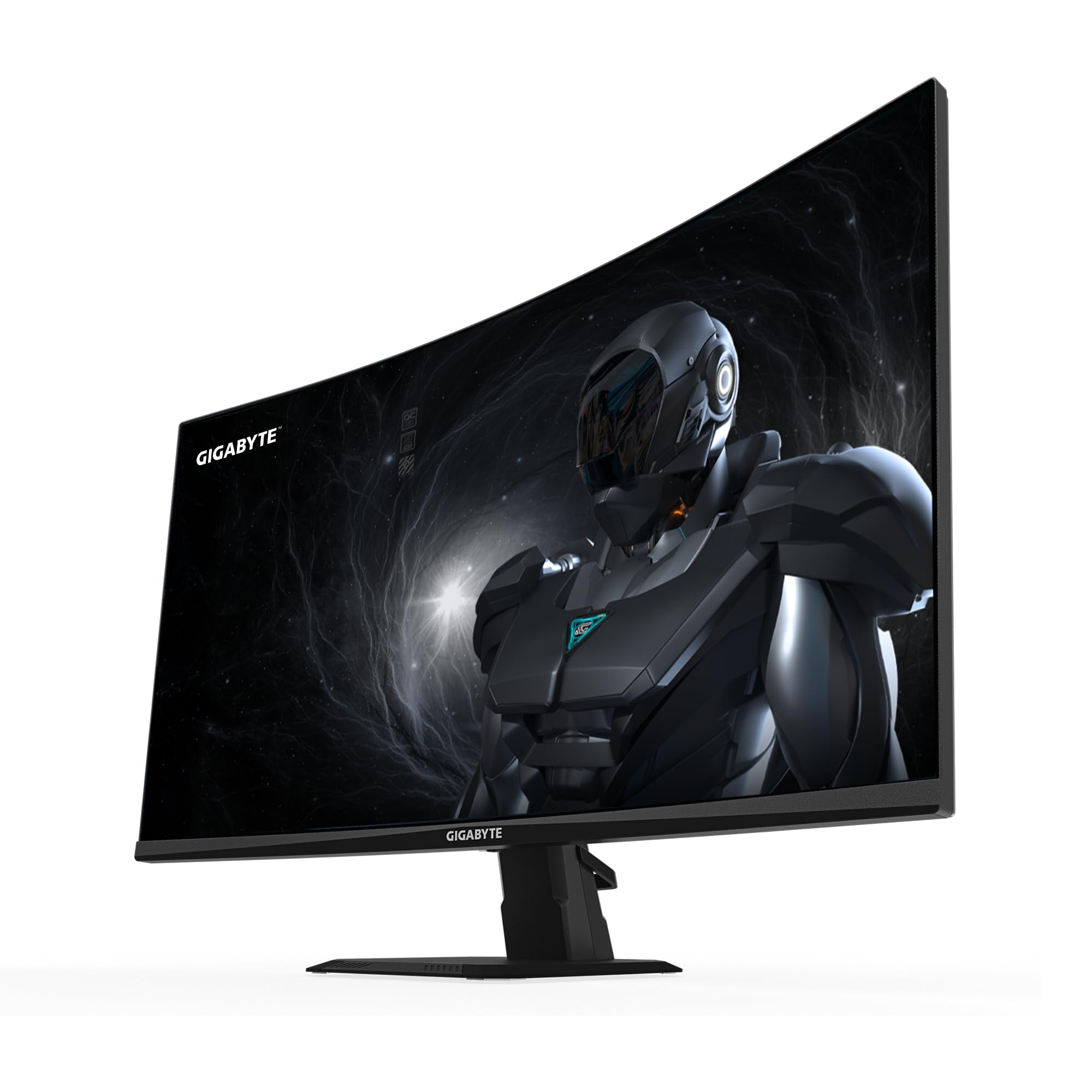 GIGABYTE GS27FC2 Zakrzywiony monitor do gier 27" FHD - 1920 x 1080, 240Hz, 1ms, 350 CD/m², HDR Ready, HDMI 2.0, Displayport 1.4