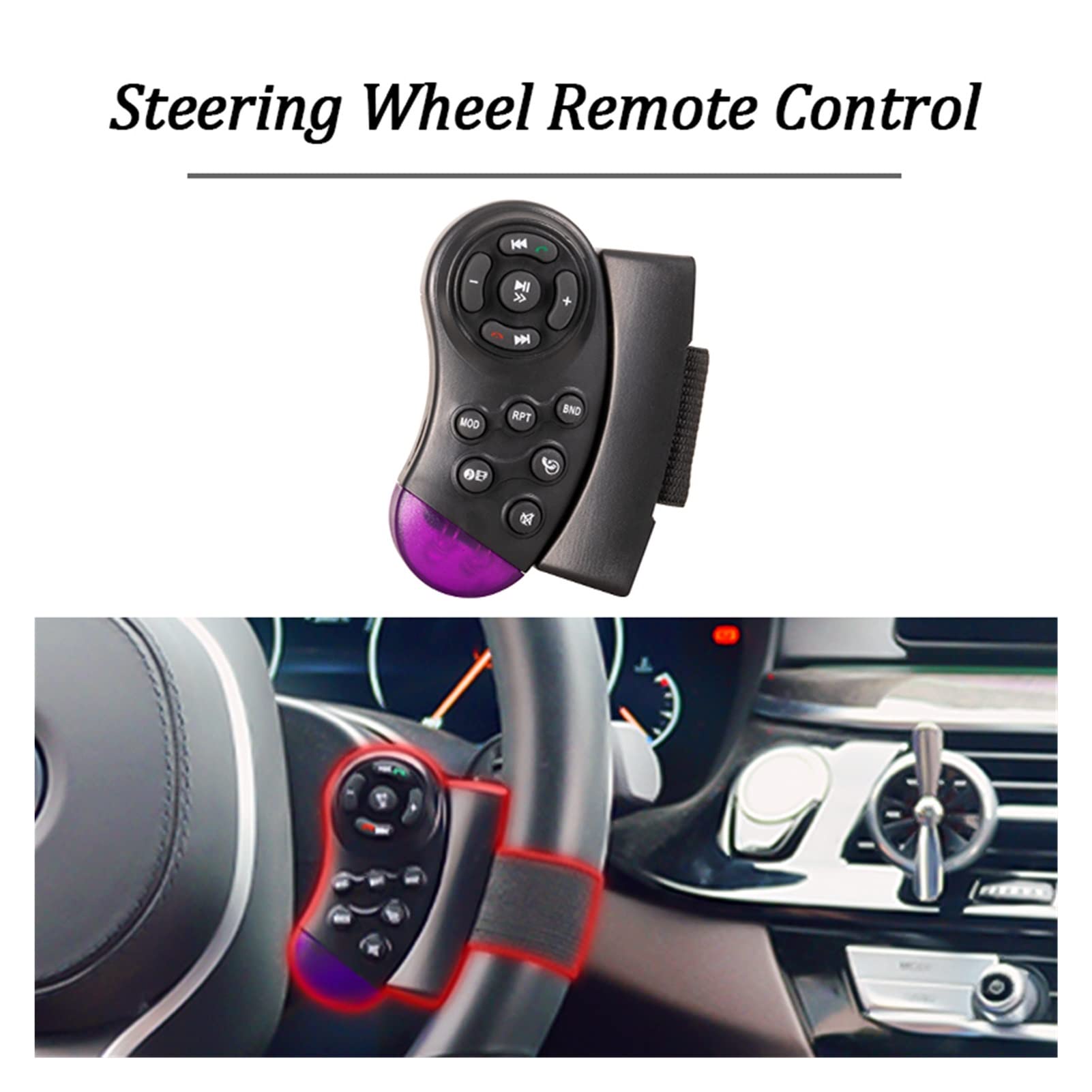 Radio Stareo odtwarzacz Digital Bluetooth Car Digital Mp3 Gracz 60WX4 Fm Radio Stereo Audio Music USB/SD z Dash Aux Wejście Przenośny(A)