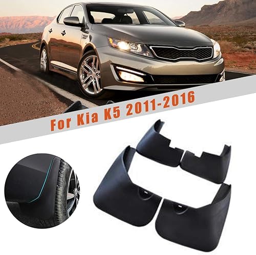 Guardabarros de coche para Optima K5 2011 2012 2013 2014 2015 2016 guardabarros accesorios delantero y trasero de 4 unids