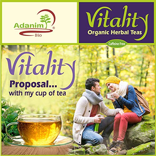 Adanim Bio Eucalyptus Thyme + Vitality Herbal Tea Sampler Gift Box #TOP6
